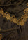 Black - Gold Wool & Silk Reversible Scarf
Lt. Gold Lace